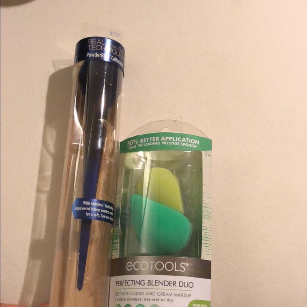 Real technique brush and blender duo